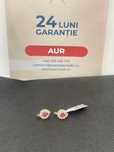(Ag43) Cercei aur 14K 1.53gr B3433 2 Ani Garantie!