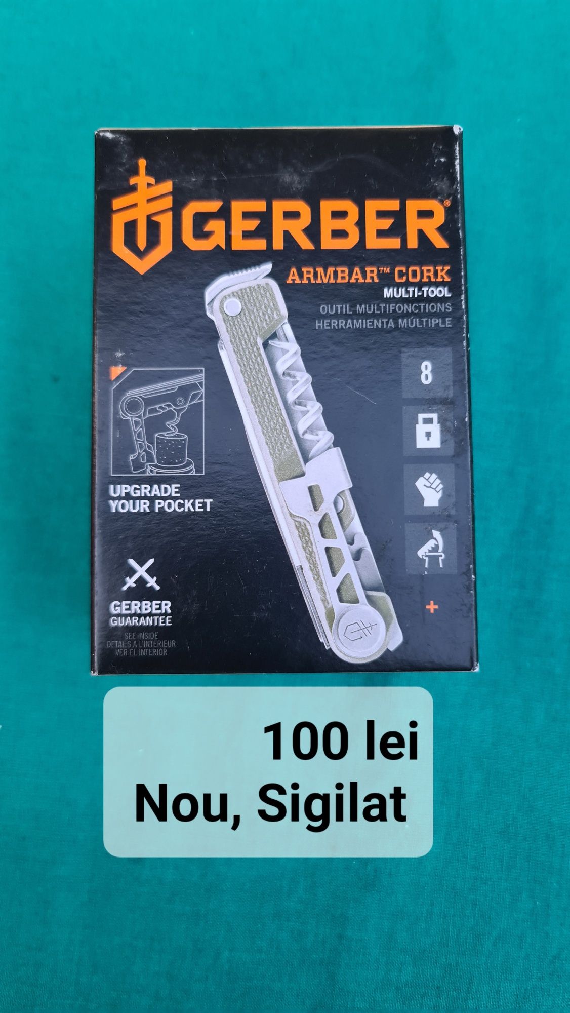 Cuțit Gerber Ultimate surviver Lamă Oțel inoxidabil Outdoor vânătoare