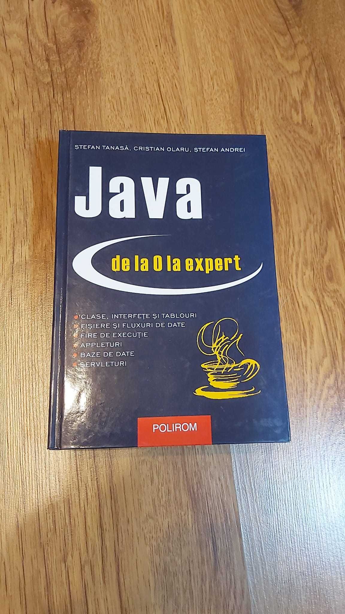Java de la 0 la expert - Ștefan Tanasă, Cristian Olaru, Ștefan Andrei