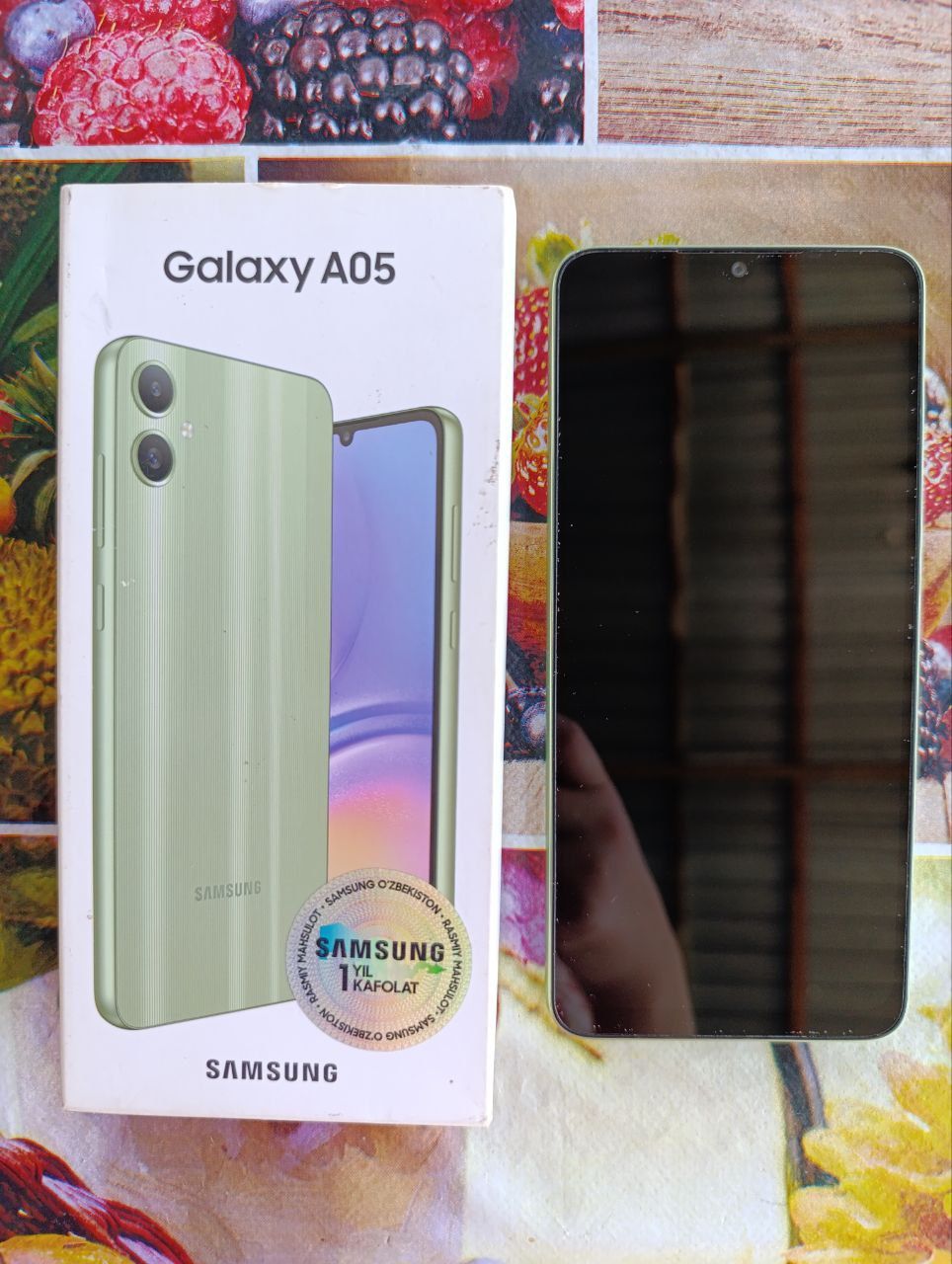 Galaxy A05 karobka dakumentli