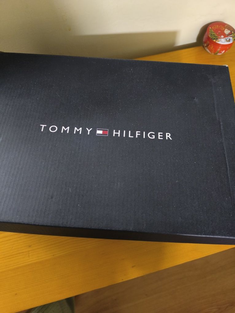 Tommy Hilfiger 
Pantofi sport din material textil, Alb optic