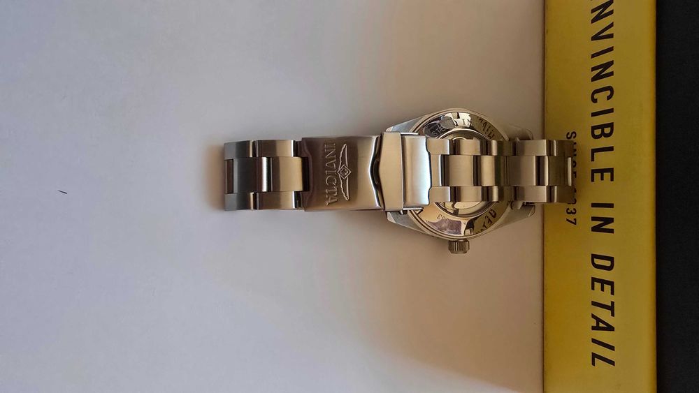 Vand Invicta, Ceas automatic de otel inoxidabil  Negru, Albastru royal