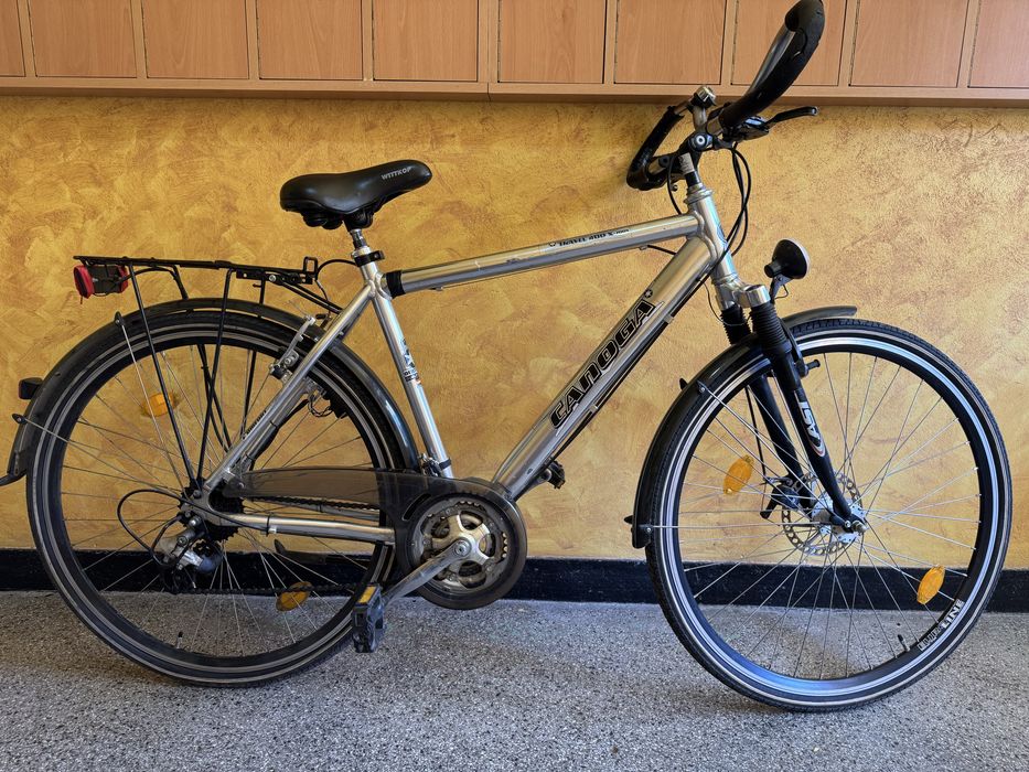 Велосипед с предни амортисьори