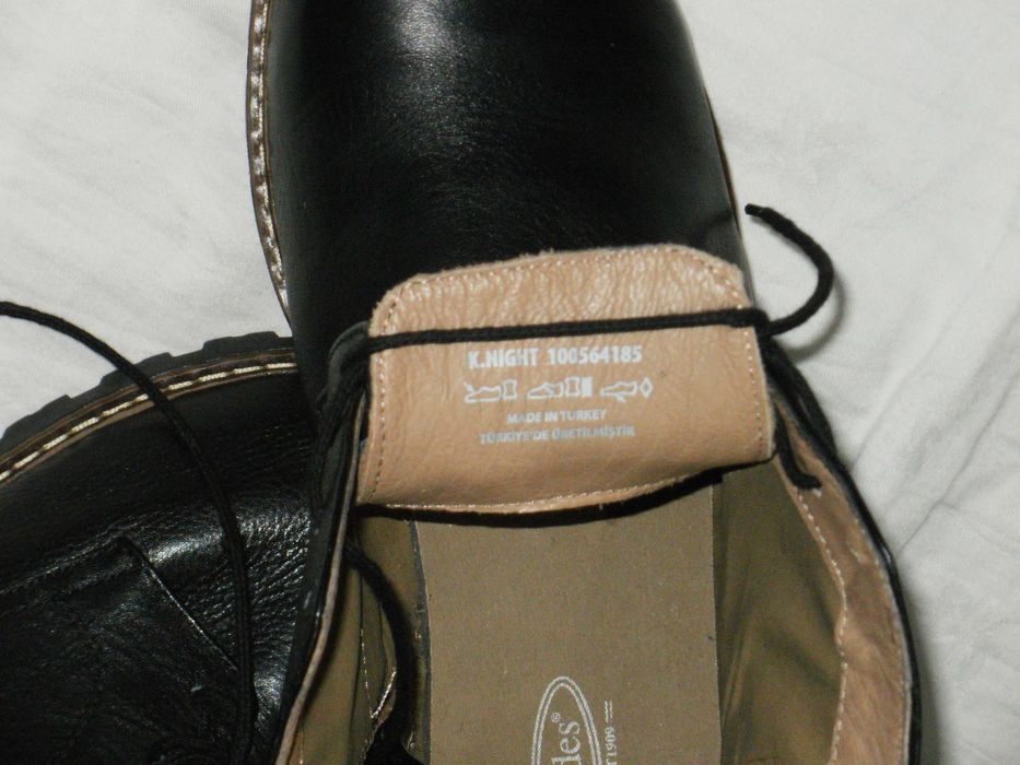 MERCEDES нови мъжки боти естествена кожа 42