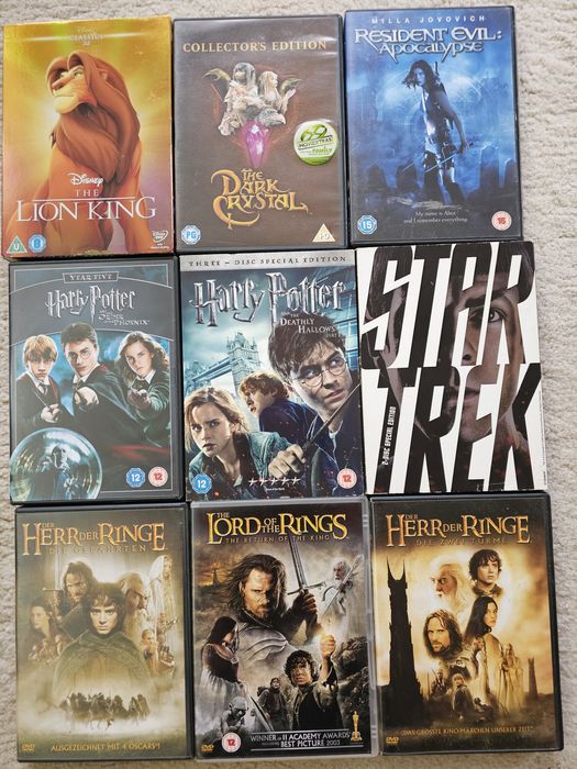 Оригинални DVD от лична колекция