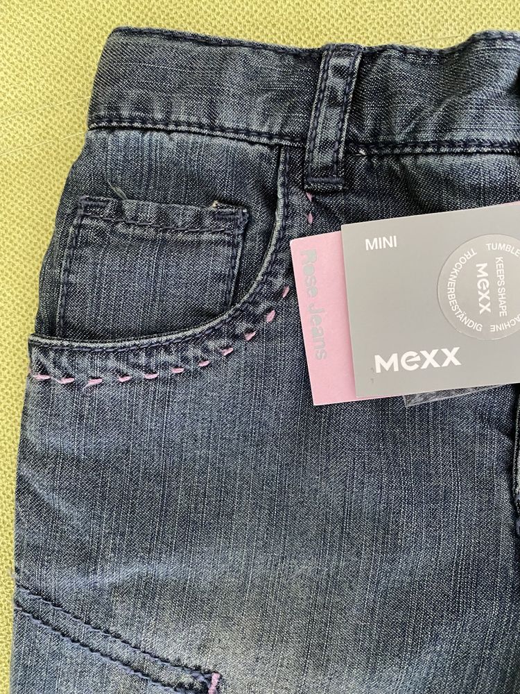 Детски дънки MEXX с дебела подплата, оригинза момиче, 1 - 1,5 годинки