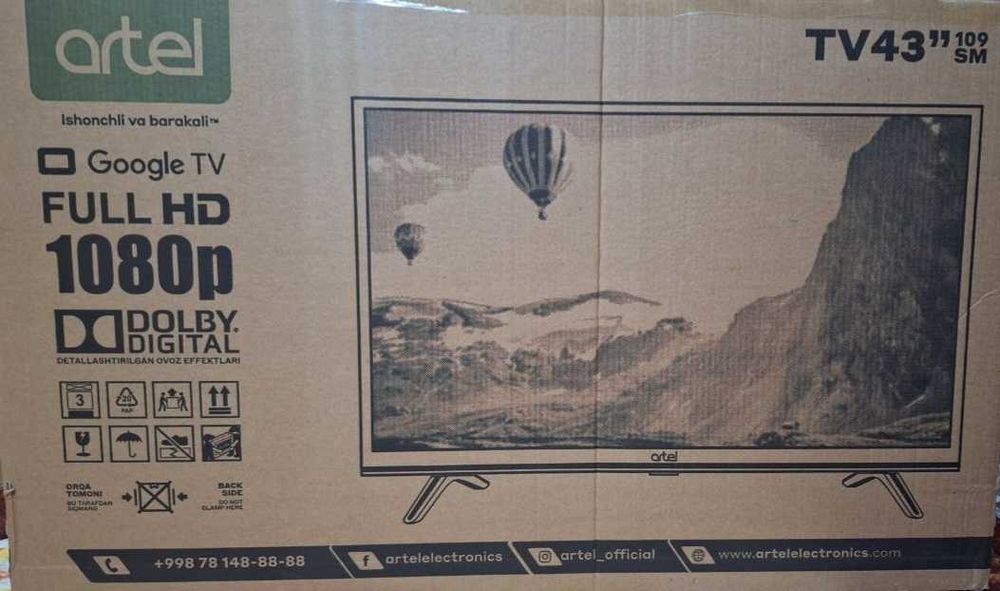Sotiladi. Artel 43 televizor