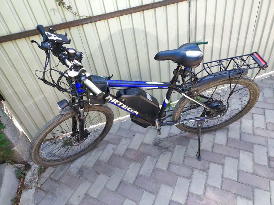 Электровелосипед 27'5 с гидравлическими тормозами