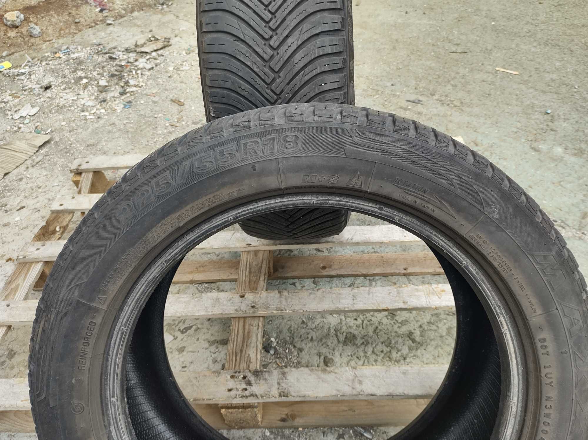 225/55/18 Maxxis Premitra AllSeason 2022г 5мм Проверени
