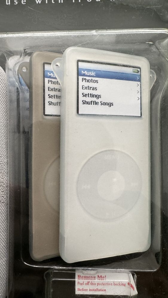 2 x Husa de silicon pentru iPod Nano Generatia a 2-a