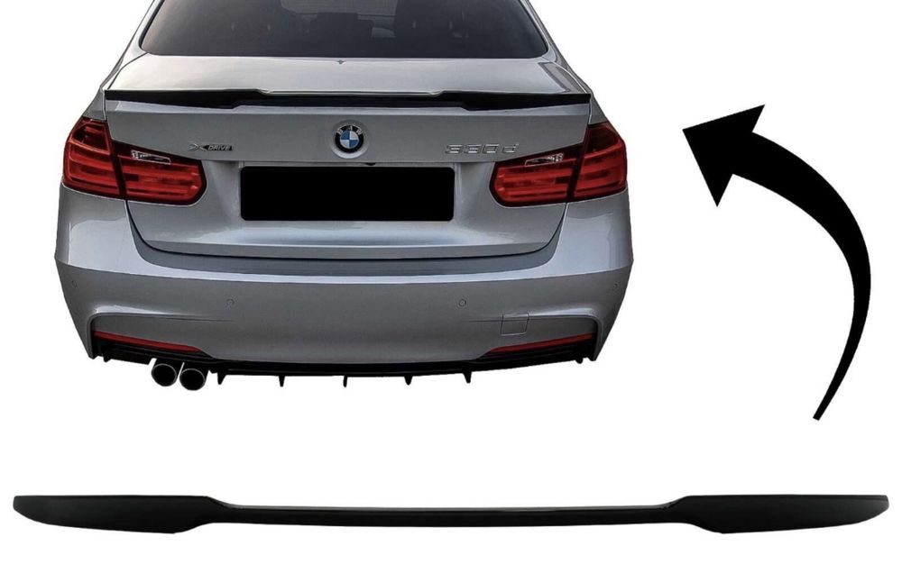 Eleron Lip Codita Portbagaj BMW F36 M4  Negru E90 E92 F32 F30 F10