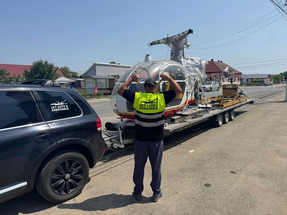 Tractări Auto / Utilaje / Utilitare – NON STOP, Oriunde în Europa