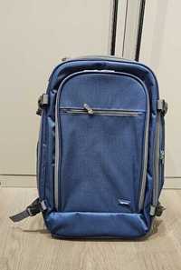 Rucsac / Cabin Case baggage AMAZON BASICS blue