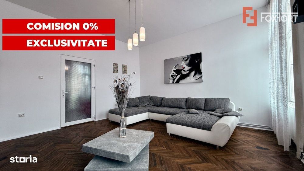 COMISION 0% Apartament cu 3 camere la curte comuna, zona Traian