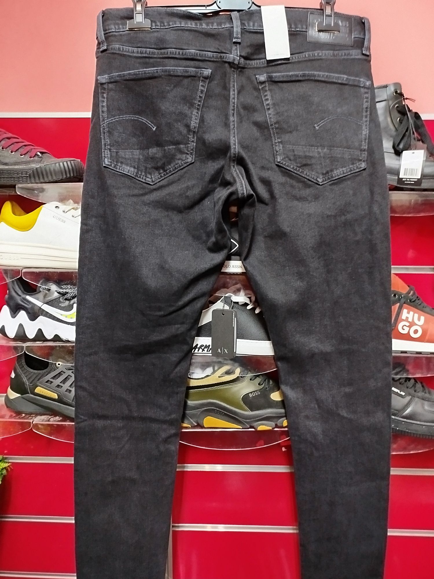 Оригинални мъжки дънки G-Star Raw 3301 Tapered W35 W36 нови