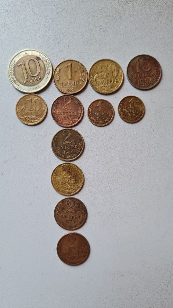 Советские медные монеты +