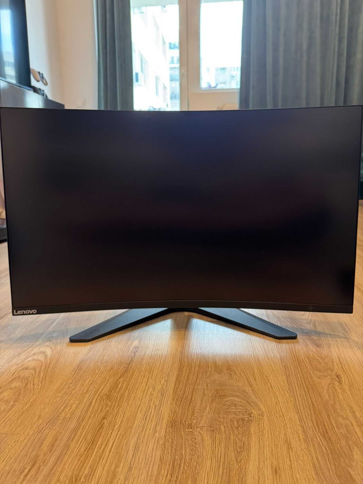 Monitor Gaming  Lenovo 31.5", Curved, 144hz