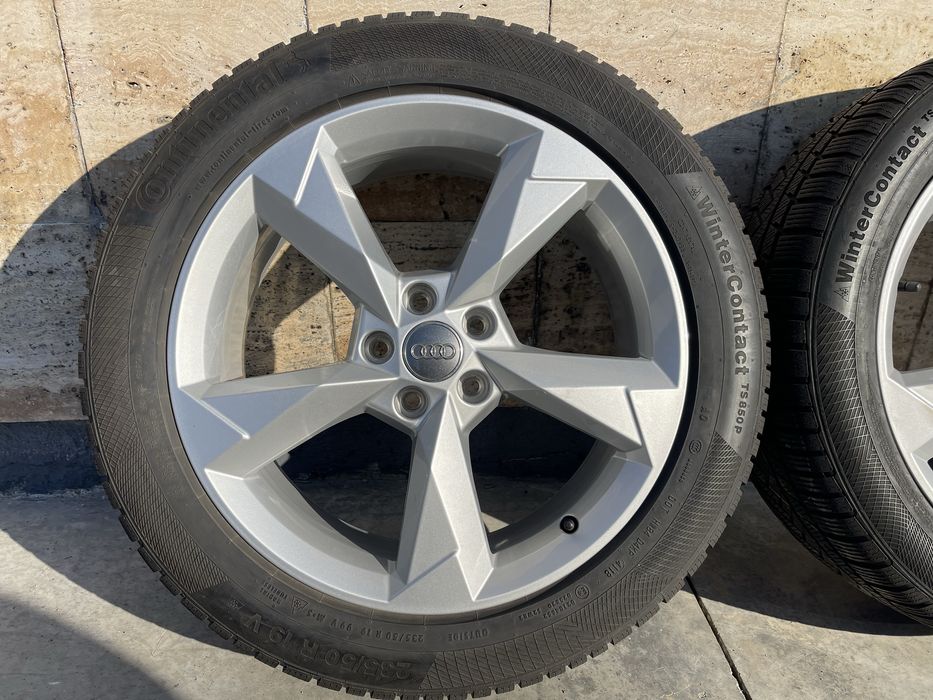 Jante Roți 19 Audi Q3 VW Tiguan Skoda Kodiaq Anvelope iarna 235 50 R19