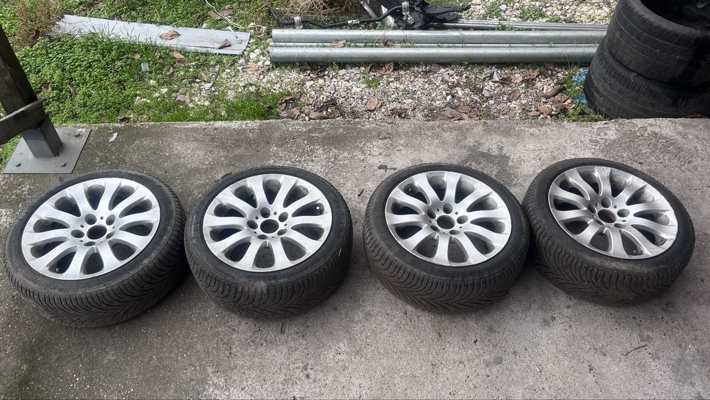 Оригинални 17 цола джанти с гуми за Бмв Е90 91 92 93 Е60 61