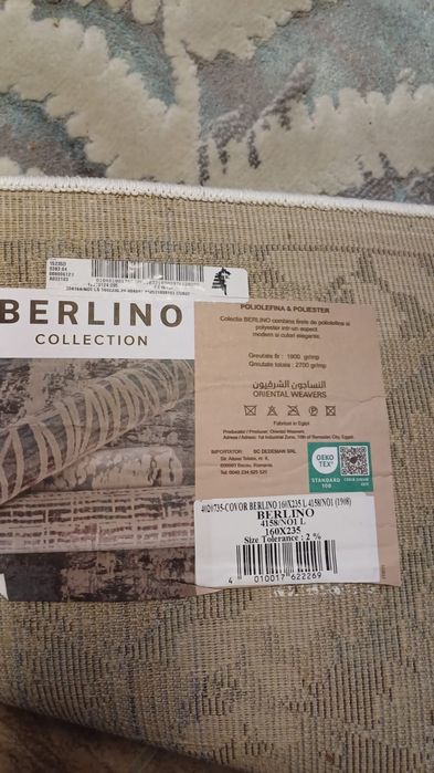 Covor Berlino-fabricat in Egipt