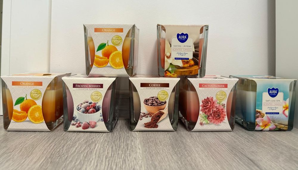 Lumanari parfumate diverse arome