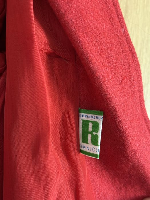 Sacou Dama Retro-Lana Rosie/Intreprinderea Ramnicu Sarat-Marime 42