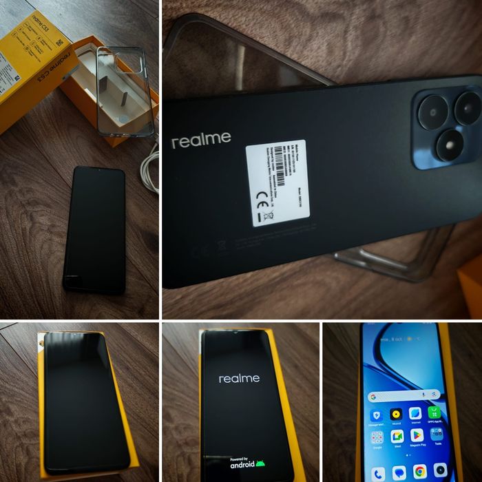 Telefon Realme și Leagăn bebeluși