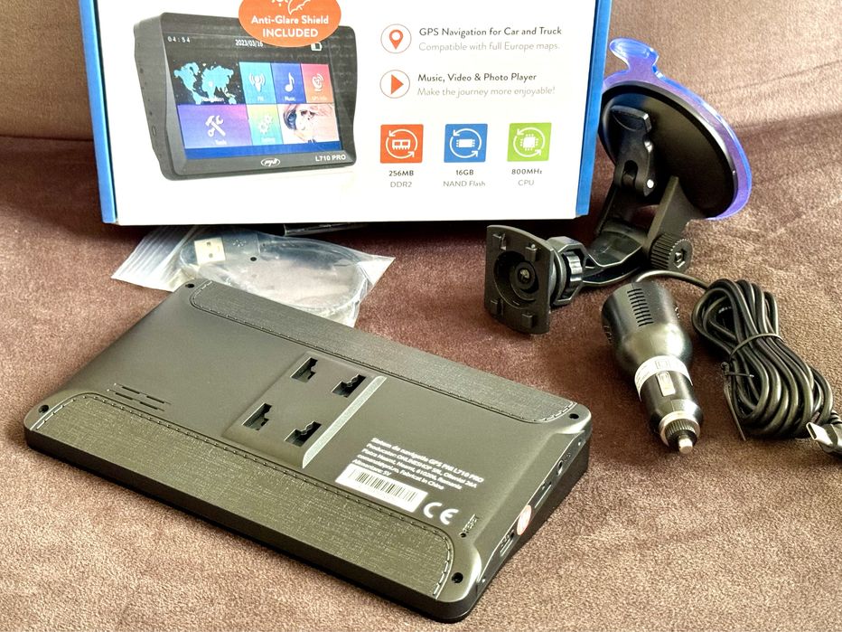 Navigatie GPS camion PNI L710 Pro USB-C ecran 7” cu harta Full EU 2025