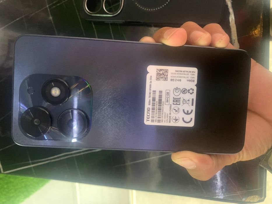 TECNO_SPARK_Go_2024 kafolati bilan