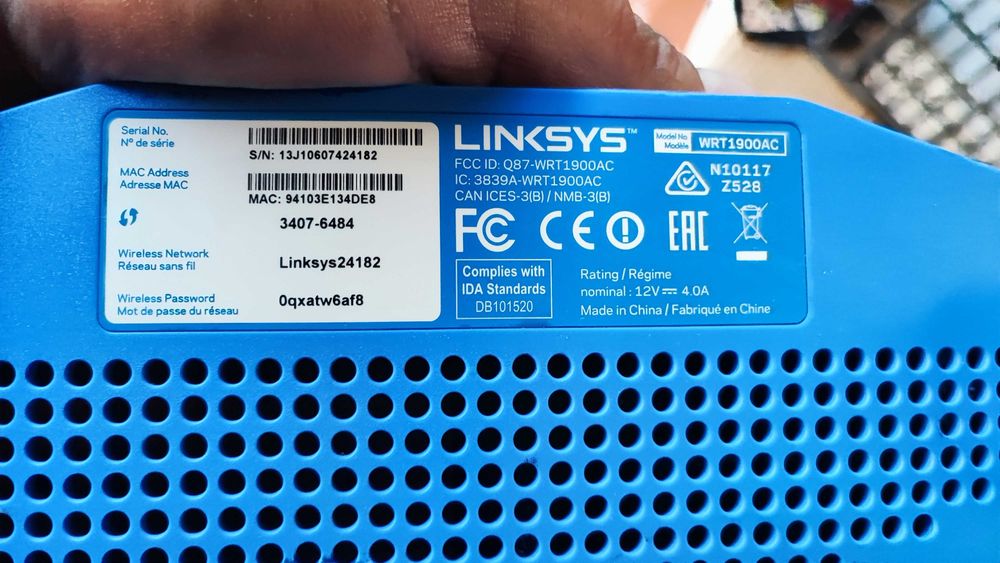 Router Linksys WRT1900AC