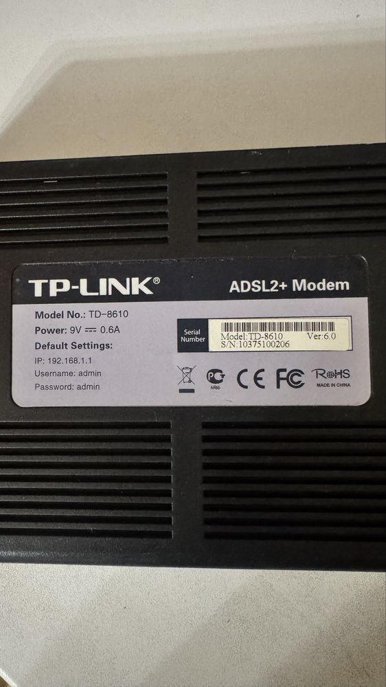 Модем    TP-LINK