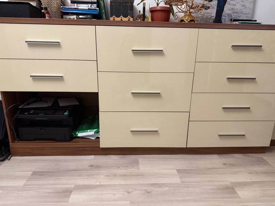 Шкаф купе/шифонер купе с комодом большим