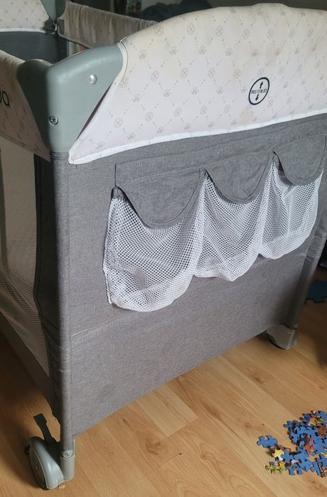 Patut pliabil bebe țarc calatorie pat cosleeping laterala glisanta cul