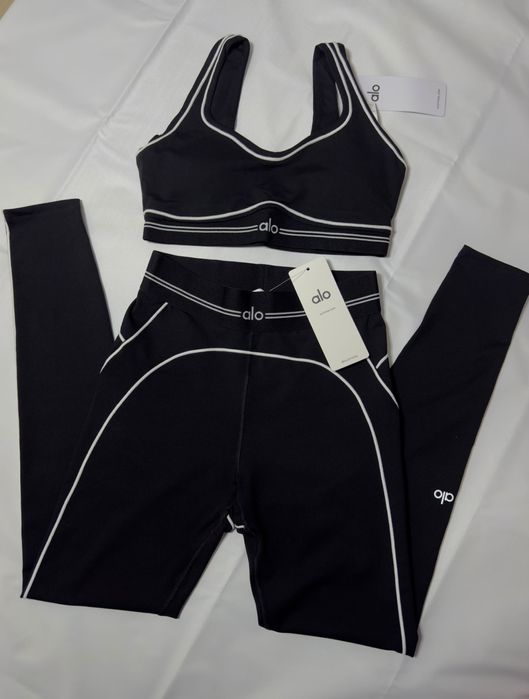 Set Alo Yoga(colanți+bustieră)