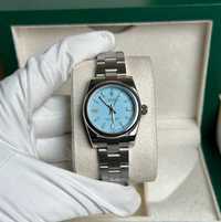 Rolex Oyster Perpetual 31 MM Turquoise Blue Women's Watch 277200