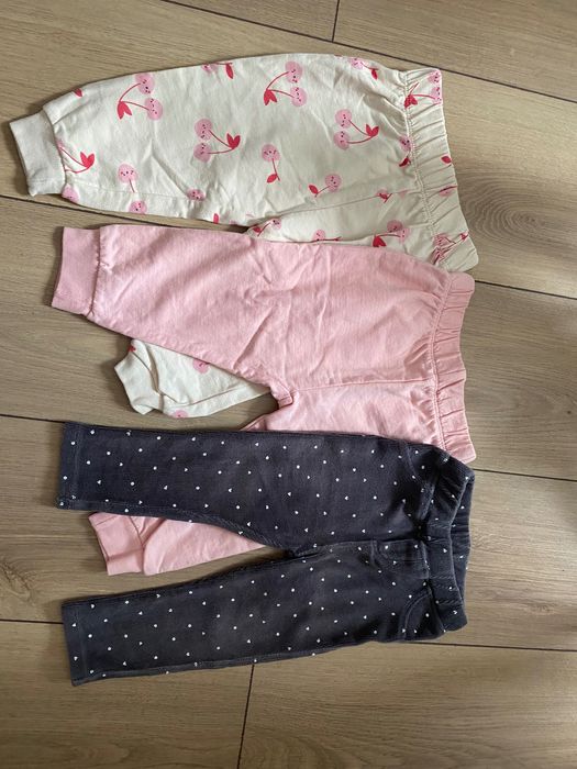 Lot haine marimea 80 fetite (bluze, pantaloni)