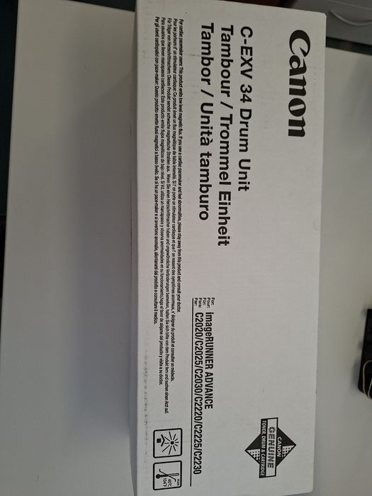 Canon C-EXV 34 Drum Unit – Sigilat, Original – Preț Bun!