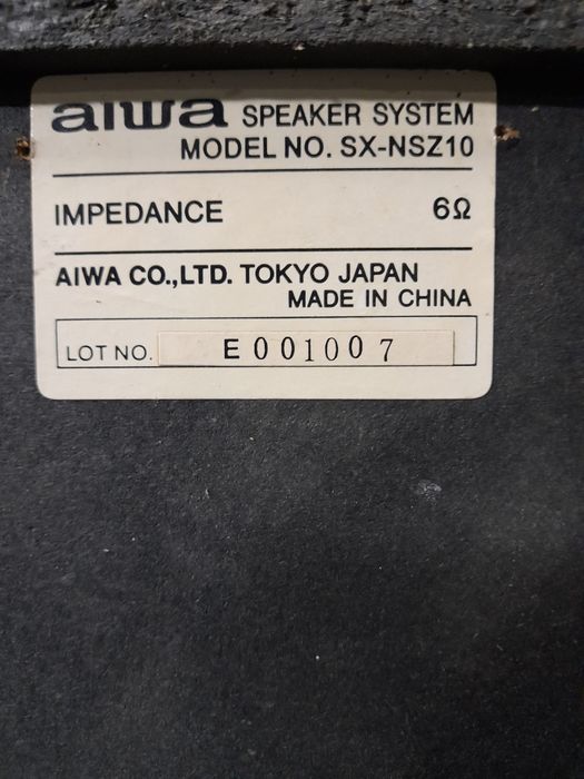 Стерео уредба AIWA
