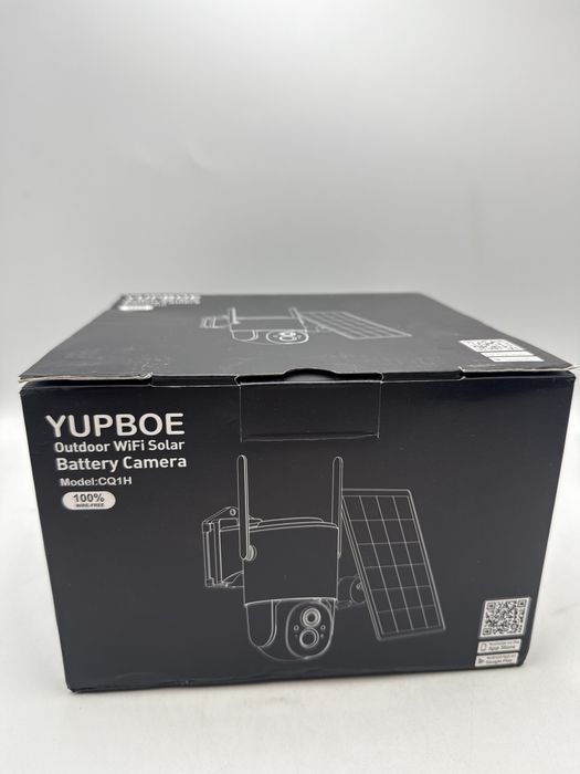 Camera Wi-Fi De Exterior Cu Panou Solar Sigilata C3