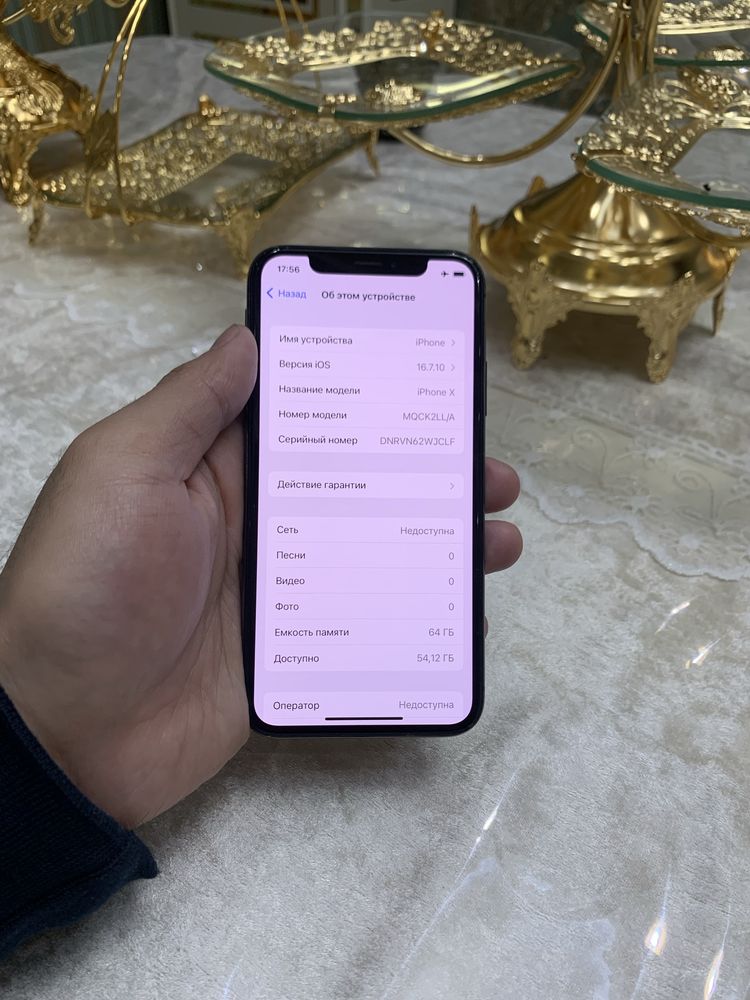 Iphone x ayfon x 64gb LL/A holati ideal srochni sotiladi face ishlidi