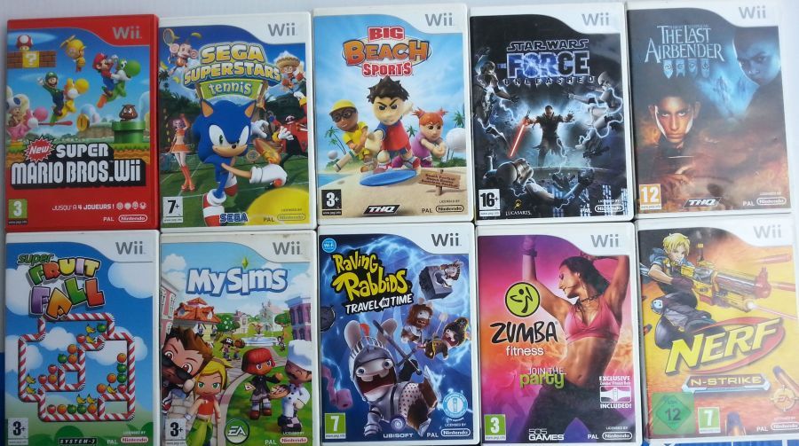 Оригинални Игри и Аксесоари за NINTENDO Wii игрова конзола