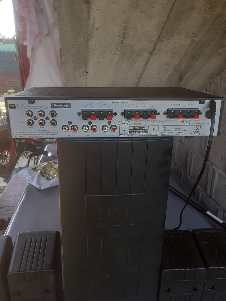 Sistem JBL audio complet