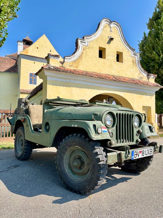 Vehicul istoric NEKAF M38A1 1958 (JEEP Willys) atestat Retromobil