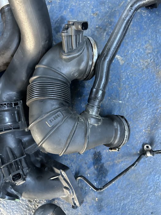 Furtun turbo intercooler furtun apa mercedes w212 w204 om651 2.2 euro5