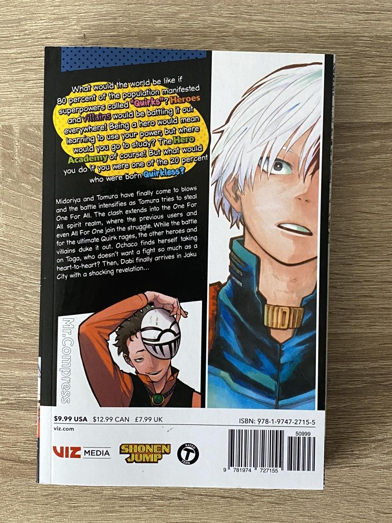 Манга My Hero Academia vol. 30