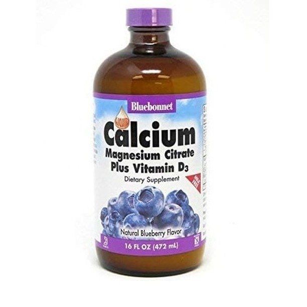 Bluebonnet Calcium Magnesium Citrate & D3