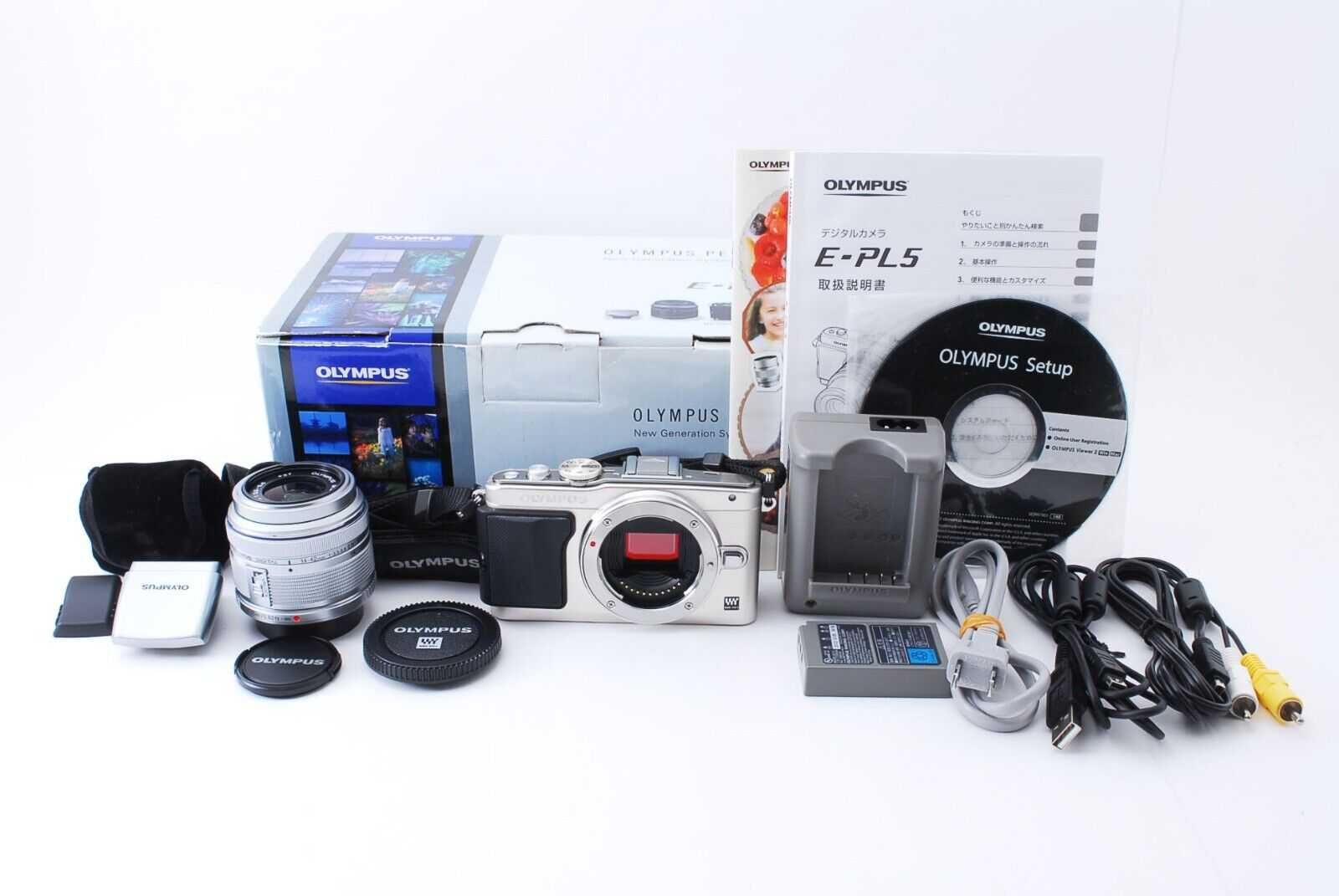 Olympus PEN Lite E-PL5 16.05MP Mirrorless Digital Camera