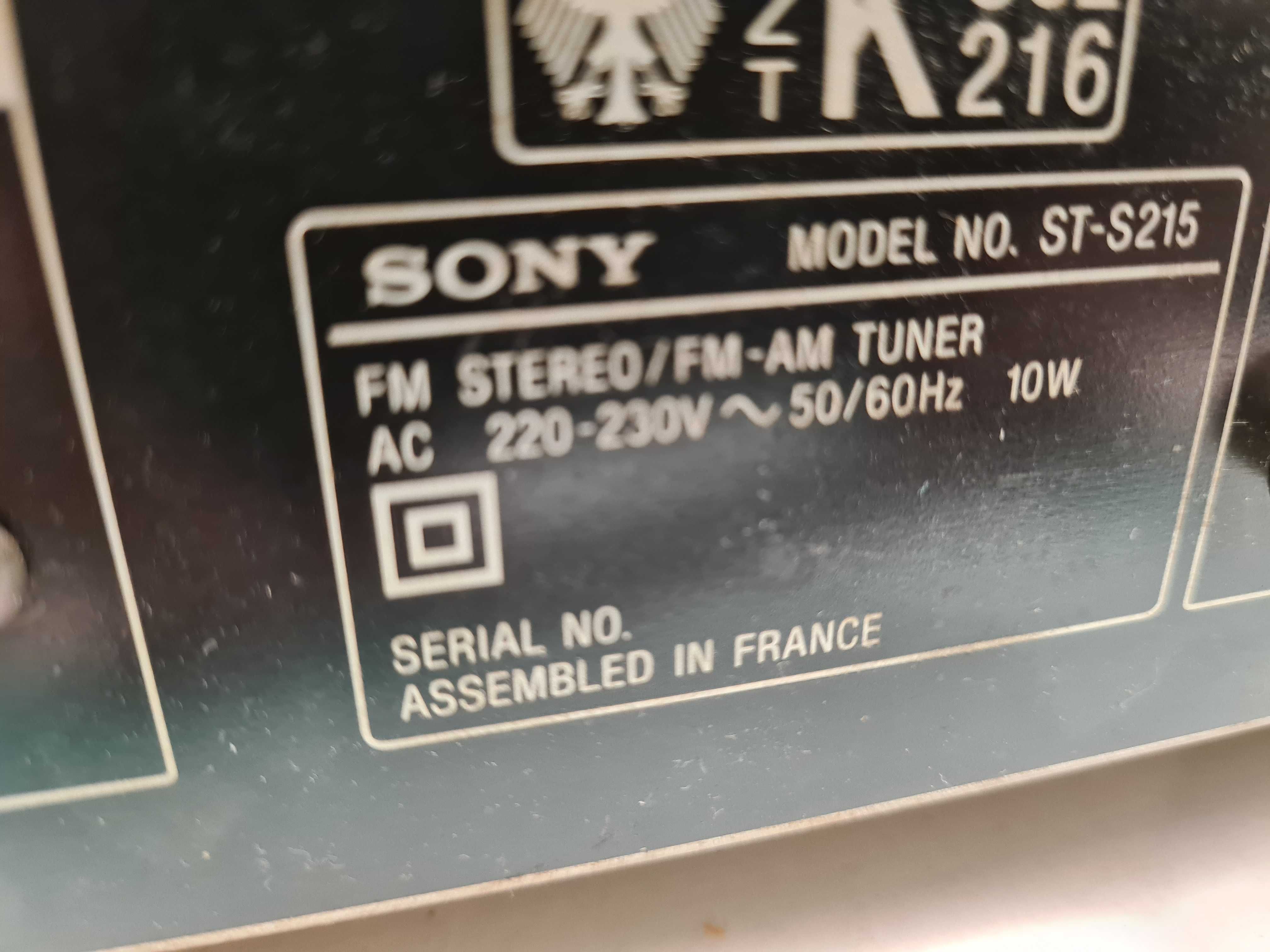 Tuner Sony ST-S215 France