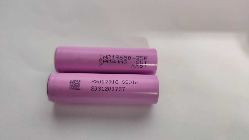 Celule 18650 litiu li-ion Samsung 35E, 3500 mAh, refurbish cu factura