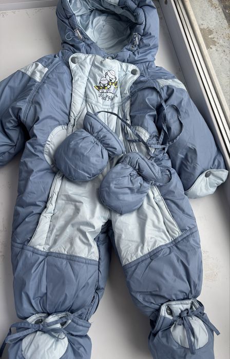 Отдам зимний комбинезон за 1 кг яблок